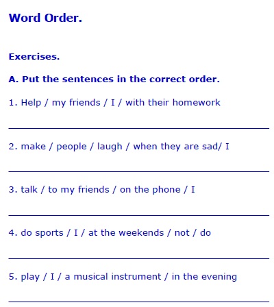 Marked word order. Word order exercises. Word order in questions упражнения. Sentences in English exercises. Sentence order in English.